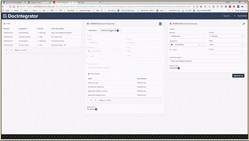 DocIntegrator Screen
