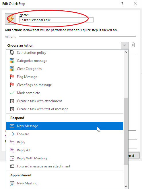 biograf Tidsplan Parlament Tasker Tips and Tricks: Creating A Tasker Button in Microsoft Outlook -  Leaders in Enterprise Productivity Apps on ServiceNow